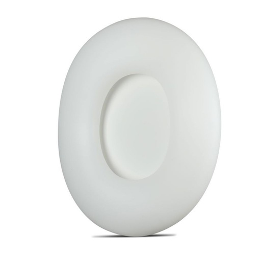 [3967] ¬[VZ7934] PLAFÓN LED 32W DE SUPERFICIE CUERPO BLANCO REDONDO REGULABLE CCT