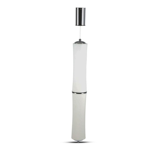 [3981] [VQ22639811] LÁMPARA DE TECHO COLGANTE DOBLE LED 32W TRIAC REGULABLE CUERPO BLANCO 3000K