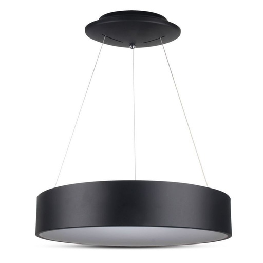 [3993] [VQ22639931] LÁMPARA COLGANTE DE DISEÑO LED 20W REGULABLE CUERPO NEGRO 3000K