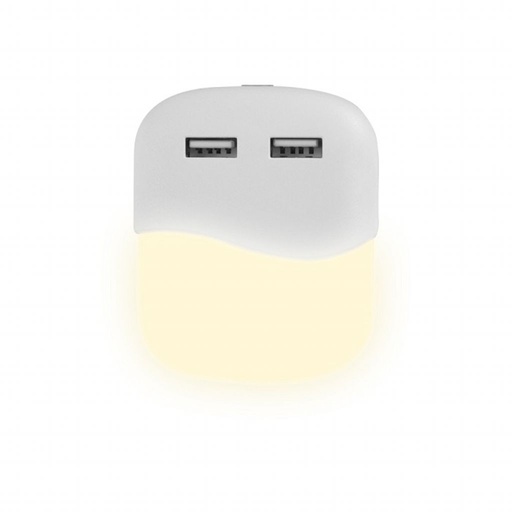 [508] ¬[VZ1016] LÁMPARITA ENCHUFABLE DE NOCHE LED USB CUADRADA 4000K