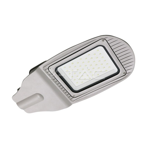 [5491] ¬[VZ10982] FAROLA LED 50W SMD CUERPO GRIS DE CRISTAL 4000K