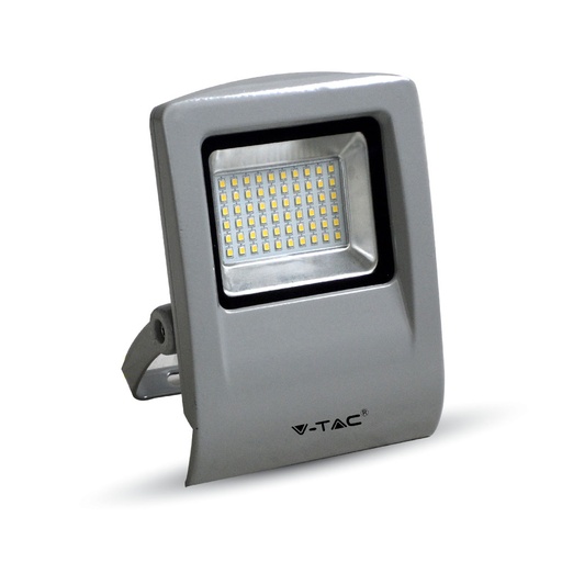 [5662] ¬[VZ11324] PROYECTOR LED V-TAC 30W SMD 2400LM COLOR GRIS IP65 4500K