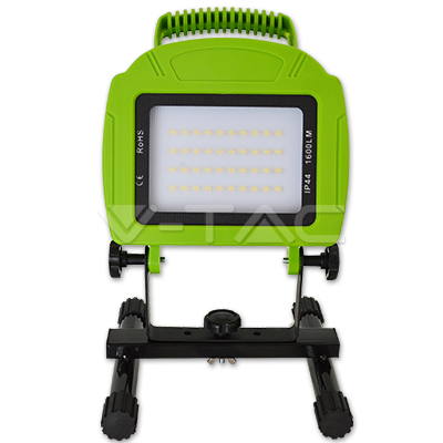 [5692] ¬[VZ11384] PROYECTOR LED V-TAC 20W SMD 1600LM COLOR VERDE IP54 4000K