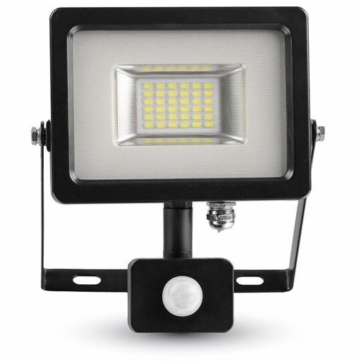 [5697] ¬[VZ11394] PROYECTOR LED V-TAC 20W SMD 1600LM COLOR NEGRO IP44 3000K