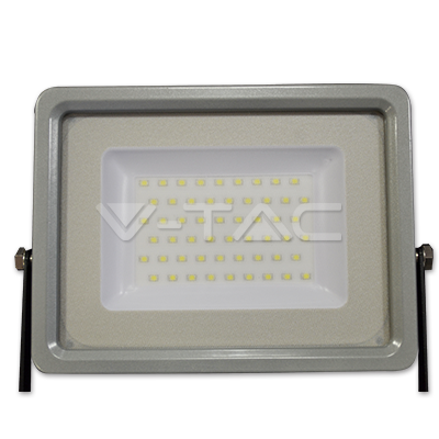 [5763] ¬[VZ11526] PROYECTOR LED V-TAC 50W SMD 4000LM COLOR NEGRO IP65 4500K