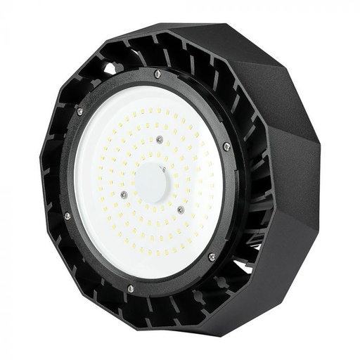 [577] ¬[VZ1154] CAMPANA LED 100W CON DRIVER SAMSUNG CUERPO NEGRO 120LM/W 4000K