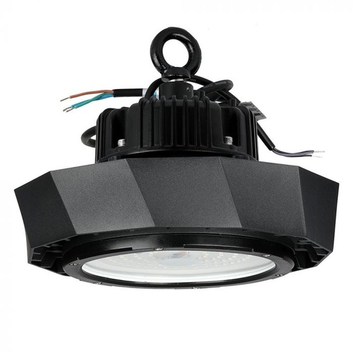 [578] ¬[VZ1156] CAMPANA LED 100W CON DRIVER SAMSUNG CUERPO NEGRO 120LM/W 6400K