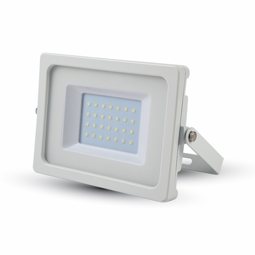 [5807] ¬[VZ11614] PROYECTOR LED V-TAC 30W SMD 2550LM COLOR BLANCO IP65 3000K