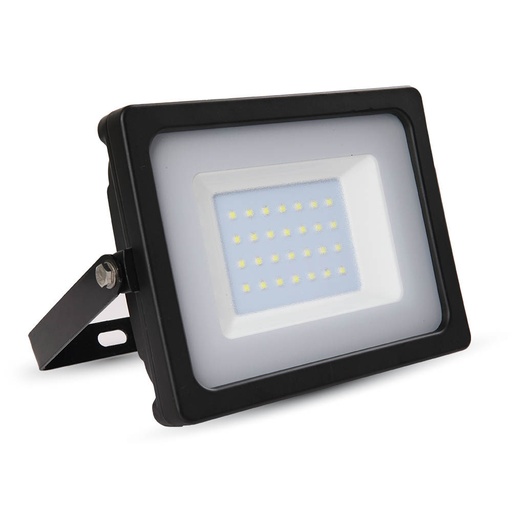 [5815] ¬[VZ11630] PROYECTOR LED V-TAC 30W SMD 2550LM COLOR NEGRO IP65 6400K