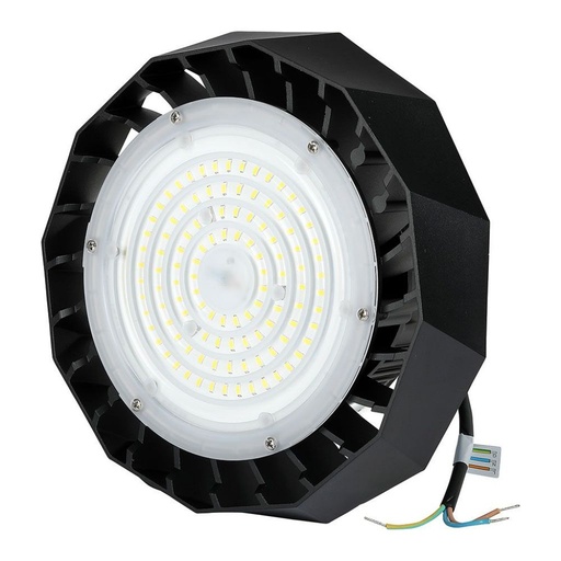 [583] ¬[VZ1166] CAMPANA LED 100W REGULABLE CHIP SAMSUNG & DRIVER 90' CUERPO NEGRO 120 LM/W 4000K