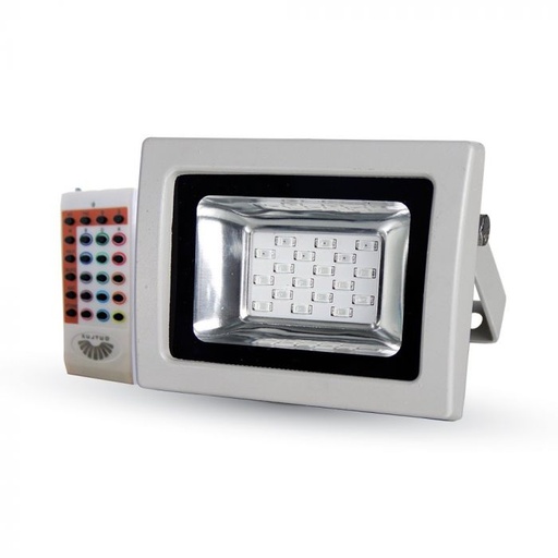 [5894] ¬[VZ11788] PROYECTOR LED 10W SMD CON MANDO A DISTANCIA RF COLOR RGB