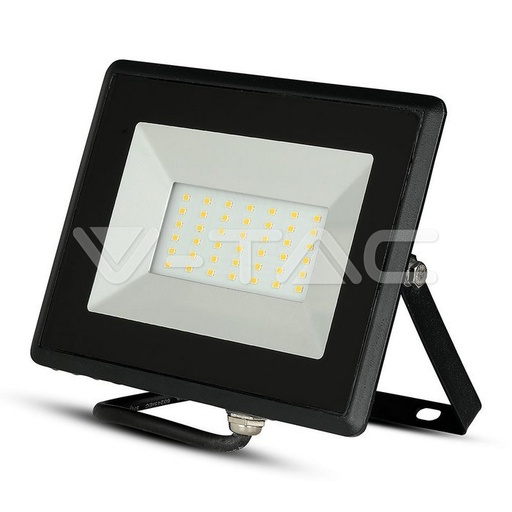 [5952] @[VZ11904] PROYECTOR LED V-TAC 30W SMD 2550LM COLOR NEGRO IP65 3000K