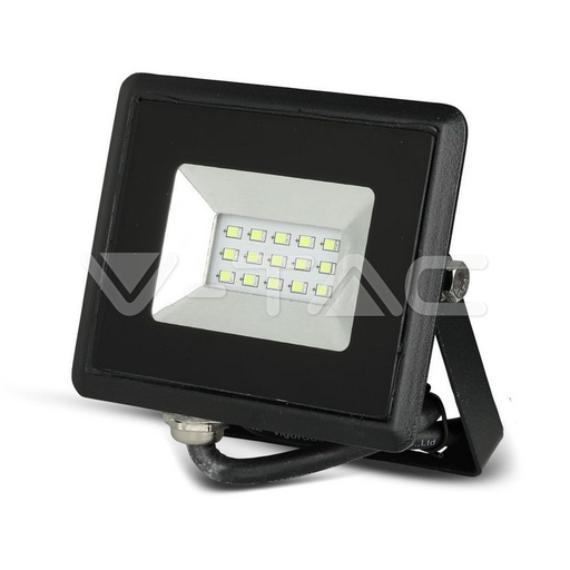[5990] ¬[VZ11980] PROYECTOR LED 10W SMD SERIE E CUERPO NEGRO IP65 LUZ AZUL