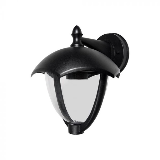 [7047] ¬[VZ14094] APLIQUE DE PARED DE JARDÍN PARA E27 FAROL NEGRO IP44