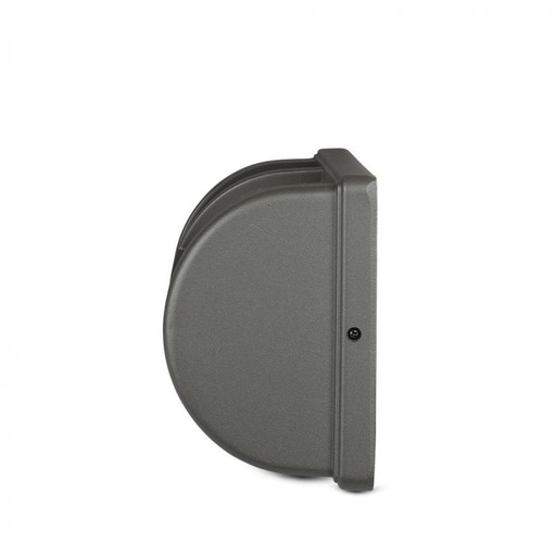 [7065] ¬[VZ14130] APLIQUE DE PARED PARA JARDÍN/EXTERIOR IP44 CUERPO GRIS&BLANCO E27