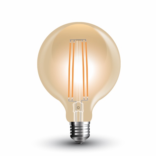 [7147] ¬[VZ14294] BOMBILLA LED 7W E27 VINTAGE ESPECIAL FILAMENTO G95 2200K