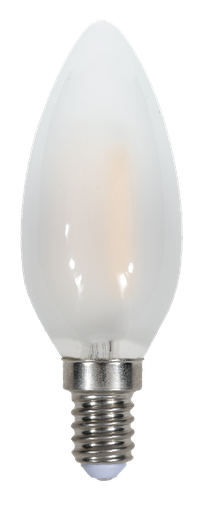 [7176] ¬[VZ14352] BOMBILLA LED V-TAC E14 TIPO VELA 4W FILAMENT 350LM 2700K