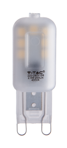 [7207] ¬[VZ14414] BOMBILLA LED 2.5W G9 300º 230V 6400K