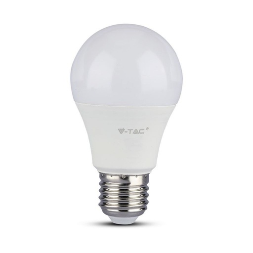 [7296] ¬[VZ14592] BOMBILLA LED V-TAC E27 A60 9W SMD 806LM 6400K
