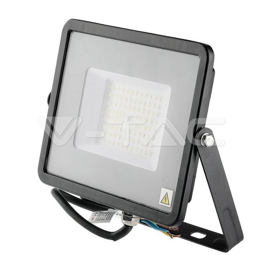 [760] ¬[VZ1520] PROYECTOR LED 50W SMD CHIP SAMSUNG ULTRA FINO NEGRO 120LM/W 4000K