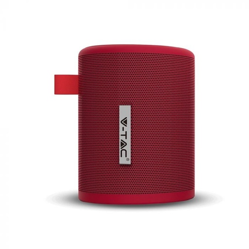 [7719] ¬[VZ15438] ALTAVOZ PORTATIL BLUETOOTH MICRO CABLE USB BATERÍA 1500MAH COLOR ROJO