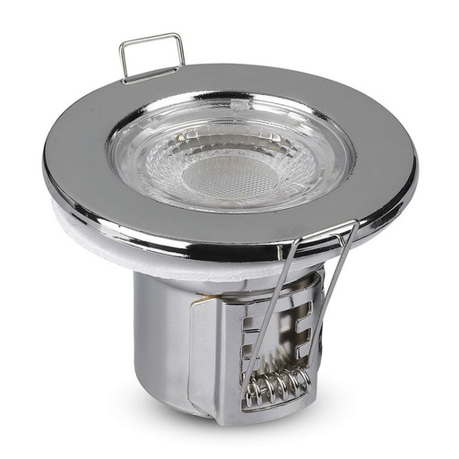 [8176] ¬[VZ16352] DOWNLIGHT LED 5W CHIP SAMSUNG IGNÍFUGO CROMO REGULABLE 4000K