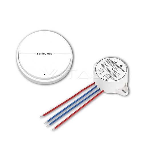 [8230] ¬[VZ16460] KIT DE INTERRUPTOR DOBLE INÁLAMBRICO SIN BATERÍA