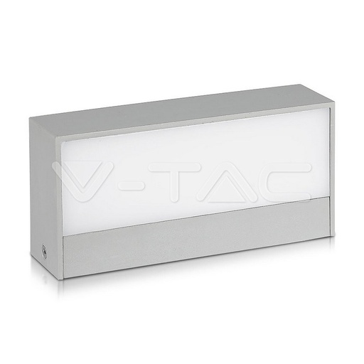 [8239] ¬[VZ16478] APLIQUE PARA EXTERIOR LED 9W UP/DOWN CUERPO GRIS 3000K