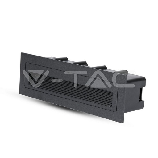 [8348] ¬[VZ16696] BALIZA DE SEÑALIZACIÓN LED 6W CUERPO NEGRO 3000K