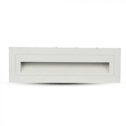 [8352] ¬[VZ16704] BALIZA DE SEÑALIZACIÓN LED 6W CUERPO BLANCO 3000K