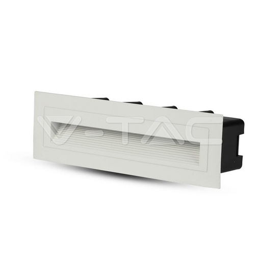 [8353] ¬[VZ16706] BALIZA DE SEÑALIZACIÓN LED 6W CUERPO BLANCO 4000K
