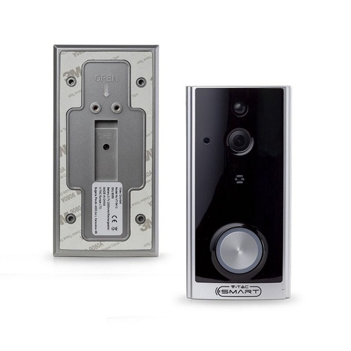 [8355] ¬[VZ16710] VIDEOPORTERO CON 2 CANALES DE AUDIO COLOR NEGRO