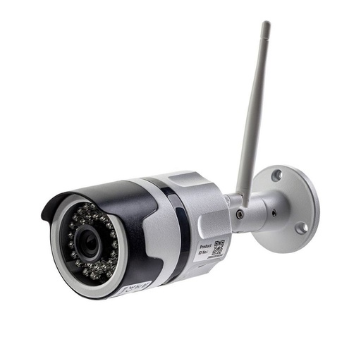 [8441] ¬[VZ16882] CÁMARA DE VIDEOVIGILANCIA IP INTERIOR/EXTERIOR WIFI 2MP 1080PX VISIÓN NOCTURNA SENSOR DE MOVIMIENTO 2 CANALES DE AUDIO SD 64GB