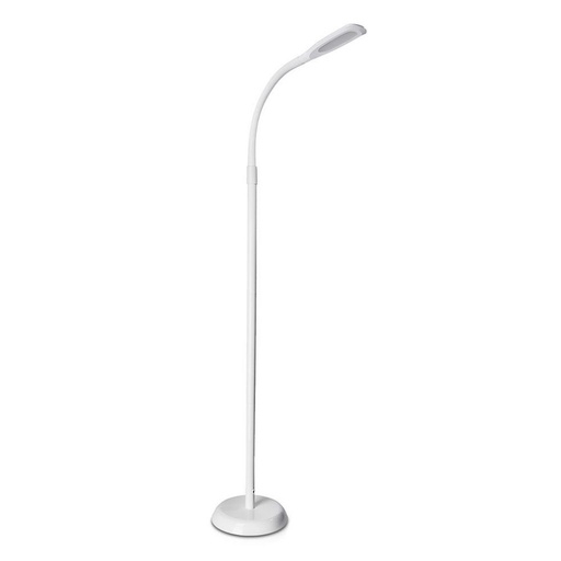 [8507] ¬[VZ17014] LÁMPARA DE PIE LED 7W JACK 2.1 COLOR BLANCO 4000K REGULABLE