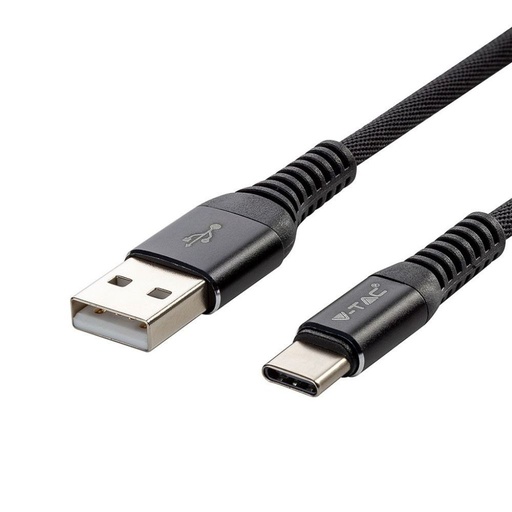 [8632] ¬[VZ17264] CABLE USB 1M. TIPO C NEGRO GOLD SERIES