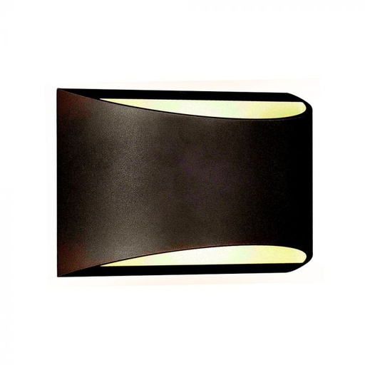 [8684] ¬[VZ17368] APLIQUE LED 10W BRIDGELUX CHIP CUERPO NEGRO 4000K