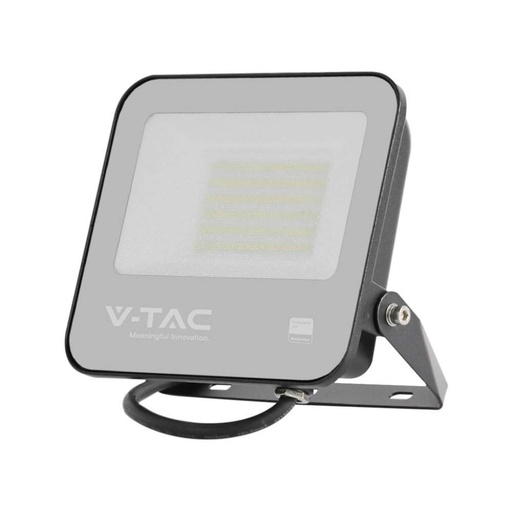 [8844] ¬[VZ17688] PROYECTOR LED V-TAC 50W CHIP SAMSUNG SMD 5740LM 115° COLOR NEGRO IP65 4000K