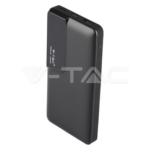 [8869] ¬[VZ17738] POWER BANK 10000MAH CON PANTALLA DIGITAL & USB TIPO C NEGRO