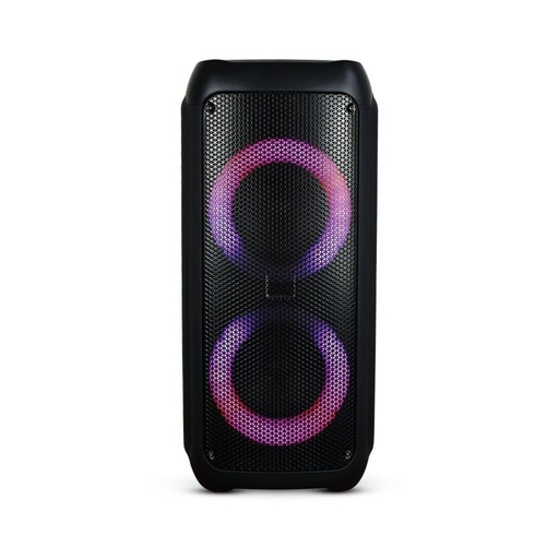[8981] ¬[VZ17962] ALTAVOZ PORTÁTIL CON CARRITO DE 35W RECARGABLE MICRÓFONO CON CABLE CONTROL DE RF RGB 2 X 6 5 PULGADAS