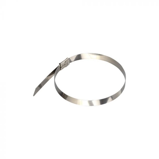 [10340] ¬[VZ20680] BRIDA PARA CABLES DE ACERO INOXIDABLE 4.6MMX250MM