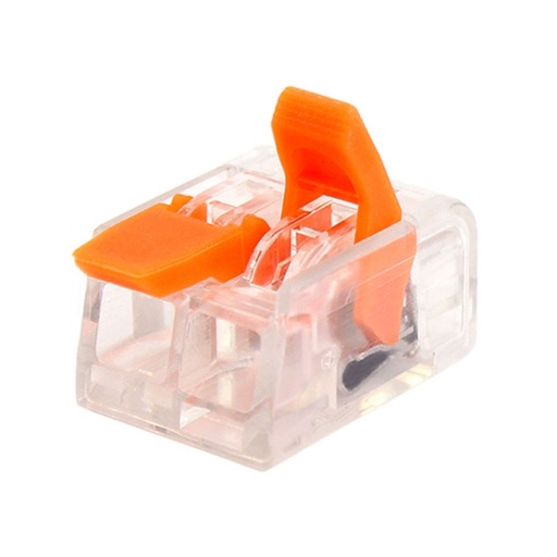 [11134] ¬[VZ22268] TERMINAL CONECTOR POLICARBONATO 2 PINS