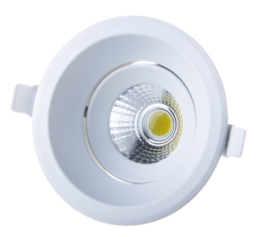 [1118] ¬[VZ2236] DOWNLIGHT LED 8W COB REDONDO 6000K
