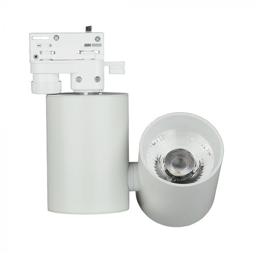 [1299] ¬[VZ2598] FOCO DE CARRIL LED 15W CUERPO BLANCO 4000K