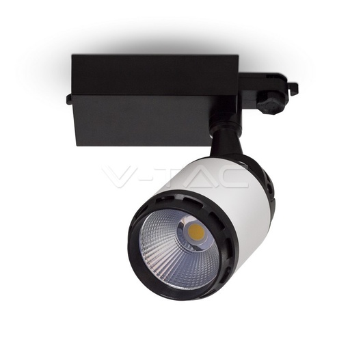 [1339] ¬[VZ2678] FOCO DE CARRIL LED 35W CUERPO NEGRO&BLANCO 4000K