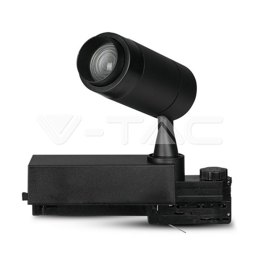 [1457] ¬[VZ2914] FOCO DE CARRIL LED 15W CONTROL BLUETOOTH CUERPO NEGRO CCT