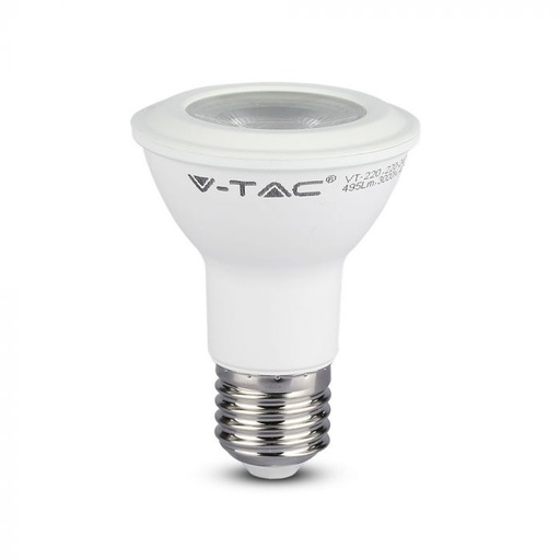 [149] ¬[VZ298] BOMBILLA LED V-TAC E27 PAR20 7W CHIP SAMSUNG 495LM 6400K