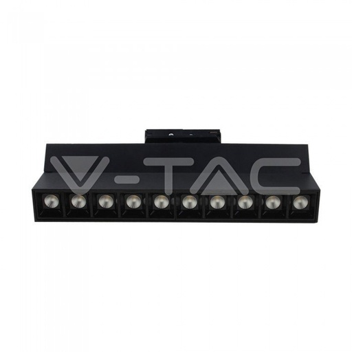 [20008] ¬[VZ40016] FOCO DE CARRIL LINEAL LED 25W CHIP SAMSUNG NEGRO 5700K