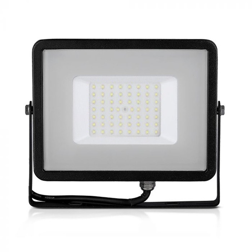 [20014] ¬[VZ40028] PROYECTOR LED 50W SMD CHIP SAMSUNG Y CABLE 1M CUERPO NEGRO 4000K