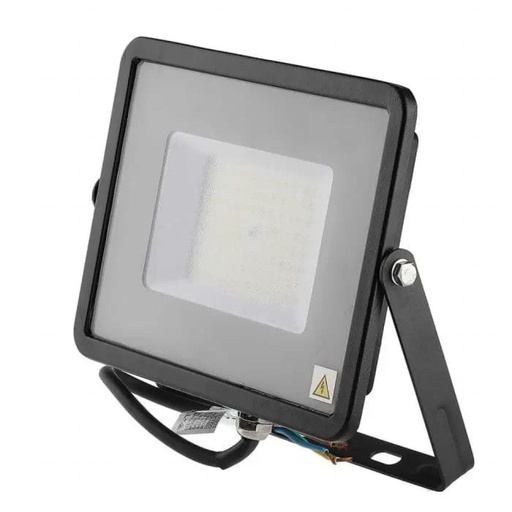 [21761] ¬[VZ43522] PROYECTOR LED V-TAC 50W CHIP SAMSUNG SMD 5750LM 100° COLOR NEGRO IP65 6500K