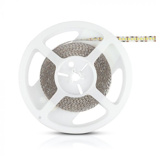[2462] #[VZ4924] TIRA LED V-TAC 12V DC 18W SMD2835 204LED/M 1700LM/M PCB 8MM CRI>80 IP20 4500K (Rollo de 10 mm)
